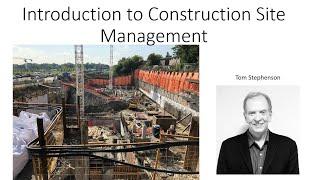 Lecture 11A Construction Claims and Change Orders, Site Management and Inspections Course