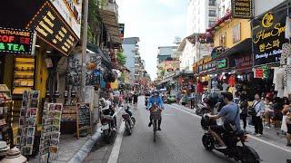 Walking Hanoi, Vietnam : Old Quarter, Hoan Kiem Lake, Ngoc Son Temple