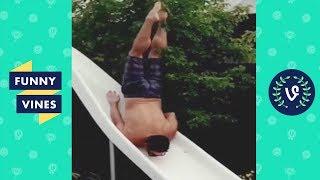 SCORPION Down WATER SLIDE! | Funny Fails