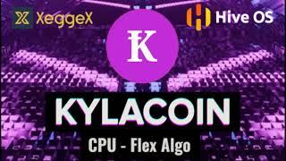 KYLACOIN (KCN)  CPU Profit! Easy HIVEOS Mining Tutorial + Pool + Wallet!