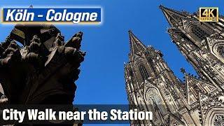 Köln (Cologne) - City Walk near Train Station || Vorgewandert - Quick Virtual Travel