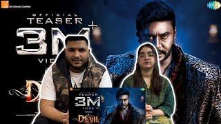 Pakistan  reaction to The Devil - Official Teaser (HDR) |Challenging Star Darshan | Prakash Veer