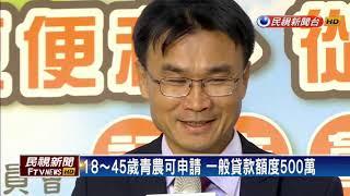 鼓勵青年投入農業 農委會推創業貸款利息0.79%－民視新聞