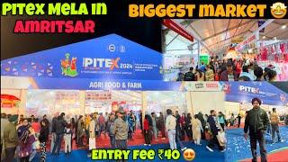 Pitex Mela in Amritsar International | Location Ranjit Avenue new mela 2024 | Entry fee ₹40