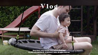 독일 vlog | 벌써 8개월, 아빠 껌딱지 | 국제커플 육아브이로그