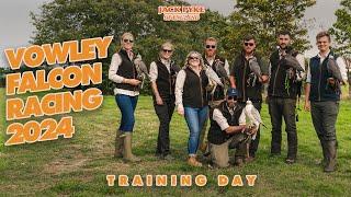 Falconry Training for Vowley Racing 2024 with Alix Jade and Henry Selby | Hawking | Falconry