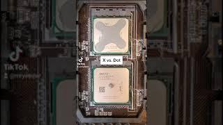 Thermal paste patterns: X vs. Dot #shorts