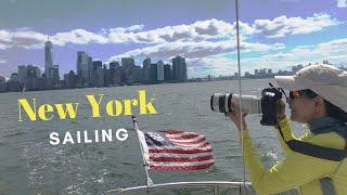 Our Sailing Adventure into New York & the est river | SeaTV sailing channel