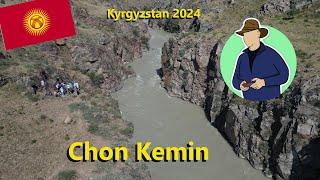 Kyrgyzstan 2024 - 4k drone footage of the Chon river ️