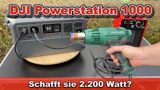 DJI Power 1000 | Die portable Powerstation mit Ökosystem im Leistungstest | Notstrom, Last etc.