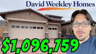 $1,096,000 David Weekley Homes New Build in Peoria Arizona || North Peoria Real Estate