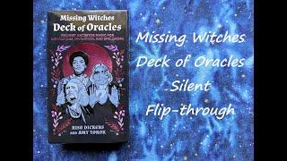 Missing Witches Deck of Oracles - Silent Flip-through