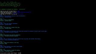 WebEdge | MLH Fellowship | Sprint 5 | Pod 1.1.3 | Team -1