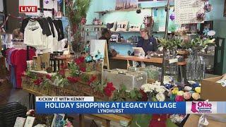 Holiday shopping at Legacy Village offers best of both worlds