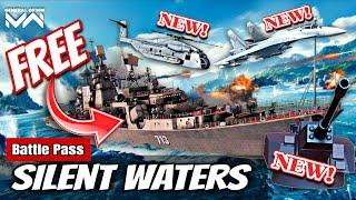 Modern Warships: SILENT WATERS Battle Pass March 2025