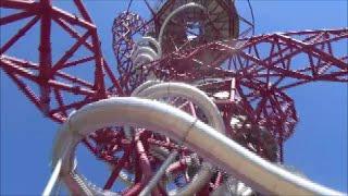 The Slide at ArcelorMittal Orbit - Worlds Tallest, Longest, Fastest Tunnel Slide!