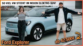 Ford Explorer im Test (2025) So viel VW steckt im NEUEN Elektro-SUV! Fahrbericht |  Review | Preis