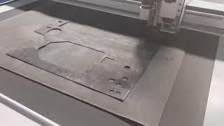 Finest hard rubber cutting solution, pneumatic CNC knife cutter from STYLECNC