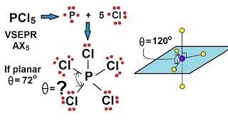 Chemistry - Molecular Structure (5.5 of 45)  Basic Shapes - Trigonal Bipyramidal Molecules