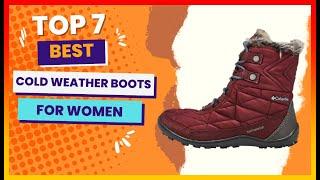 ️ Best Cold Weather Boots for Women  Top 7 Review | Buying Guide