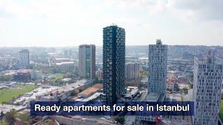 Ready apartments for sale in Istanbul | Galaxy Tower Complex