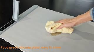 Silicone food warm plate