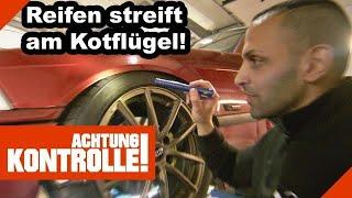 "Voll auf dem Gummi!" Distanzscheiben zu breit? |2/2| Kabel Eins | Achtung Kontrolle