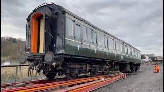 Class 117 DMU arrival part 4 .