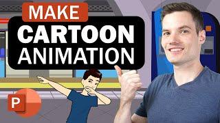 How to Make Animated Cartoon of Yourself in PowerPoint