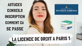  LA LICENCE DE DROIT A PANTHEON SORBONNE : inscriptions, bonus, UE, Cassin, astuces, conseils