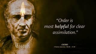 Cicero's Quotes which are better known in youth