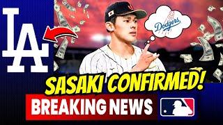 DODGERS NOW!! Sasaki has just decided! He will finally join the Dodgers! LATEST NEWS LA DODGERS