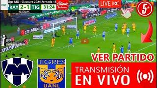 Monterrey vs. Tigres  En Vivo, donde ver, a que hora juega MONTERREY VS TIGRES, Partido Hoy TV USA