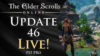 Update 46 Console Console Launch — Western Solstice on PS5 Pro (The Elder Scrolls Online)