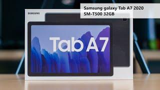 Samsung Tab A7 2020 unboxing, setup, benchmarks.