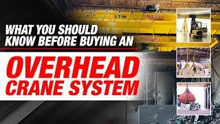 What You Should Know Before Buying an Overhead Crane System