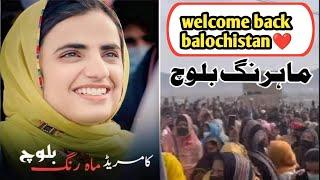 Mahrang baloch welcome back balochistan /Mahrang Baloch /#mahrang @bbc--balochistanboyscomedy6244