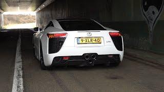 Lexus LFA Tokyo Edition - FAST Acceleration SOUNDS & REVS!