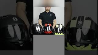 bying024 오토바이헬멧 바이크 풀페이스 하이바 오픈 듀얼렌즈 오토바이 경량 안전