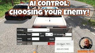 AI Control, I Hardly Knew Ya! BeamNG Drive Police Chase, Demolition Derby