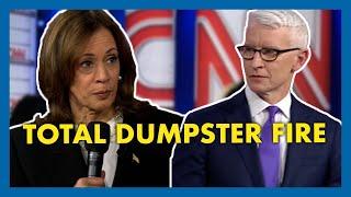 Kamala’s CNN Town Hall Was A DUMPSTER FIRE