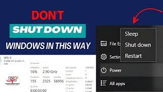 How to Shut Down Computer Properly Windows 11