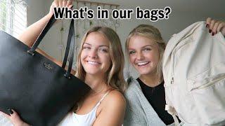 What's In Our College School Bags