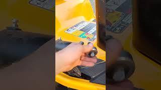 I didn't know this was possible! #shorts #cubcadet
