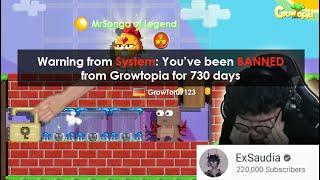 ExSaudia Got BANNED + EXPENSIVE FREE BFG PRANK 5 | GrowTopia