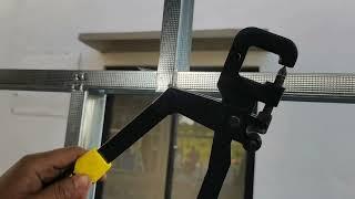 How to use Metal Stud/Metal Furring Crimper