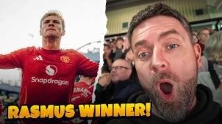 MAN UNITED Fan View of CRAZY COMEBACK Win vs BRENTFORD!