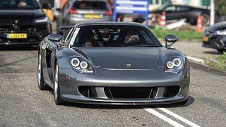 Supercars Accelerating Loud! Carrera GT, F12 N-Largo S, Urus Mansory, Novitec 812, Technica!