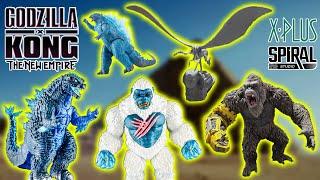 MOTHRA X-PLUS! Godzilla x Kong Star Ace Kong Beast Glove & Spiral Studios Godzilla Energized Statue!