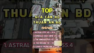 Top G.iá căn hộ chung cư tại Thuận An Bình Dương #binhduong #canhobinhduong #batdongsan #muadat